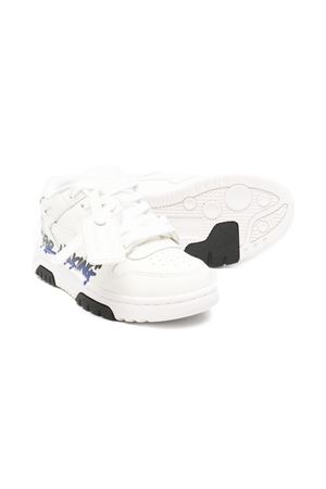 sneakers in pelle bianco OFF WHITE KIDS | OBIA011F25LEA0020149